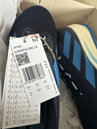 Adidas Supernova Rise 2 Zapatillas Negras y Azules