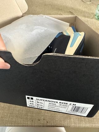 Adidas Supernova Rise 2 Zapatillas Negras y Azules