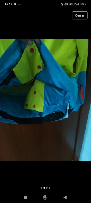 Chaqueta de esquí multicolor decathlon