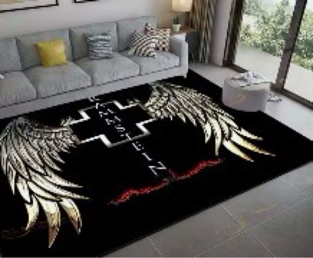 Alfombra Rock Ramstein para Batería