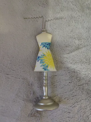 Soporte Maniquí Joyas Mosaico Gaudi Decoracion