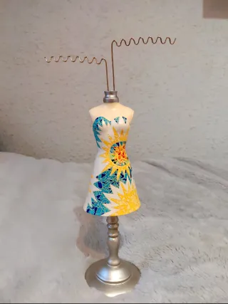 Soporte Maniquí Joyas Mosaico Gaudi Decoracion