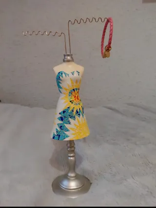 Soporte Maniquí Joyas Mosaico Gaudi Decoracion