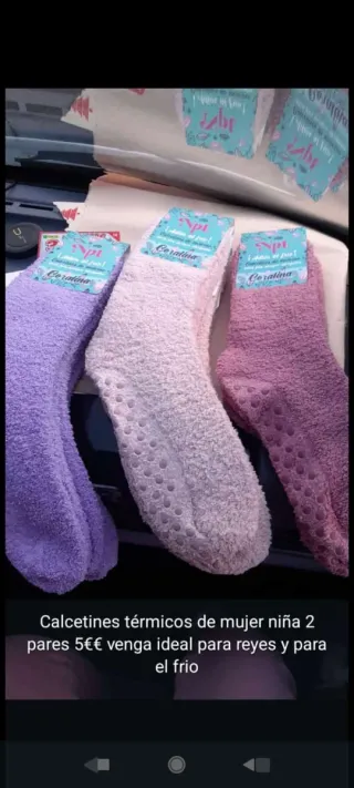 Calcetines térmicos Coratina mujer/niña