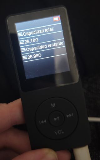 Reproductor MP3 Negro