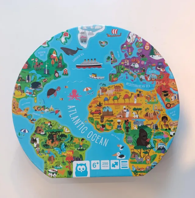 Puzzle Eurekakids Globo 250 piezas Nuevo