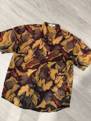 Camisa Vintage Sant Angelo Estampada