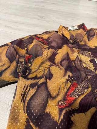 Camisa Vintage Sant Angelo Estampada