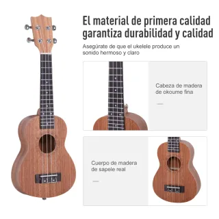 Ukelele Soprano 4 Cuerdas