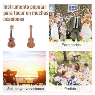 Ukelele Soprano 4 Cuerdas