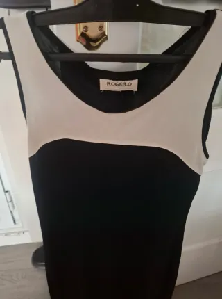 Vestido negro Roger.O