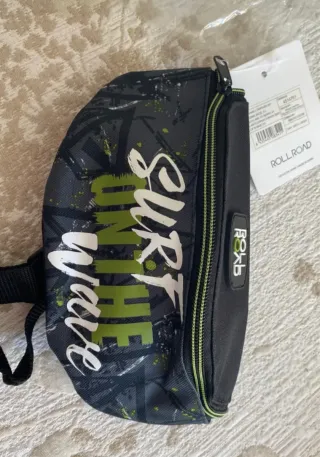 Riñonera infantil Roll Road surf wave