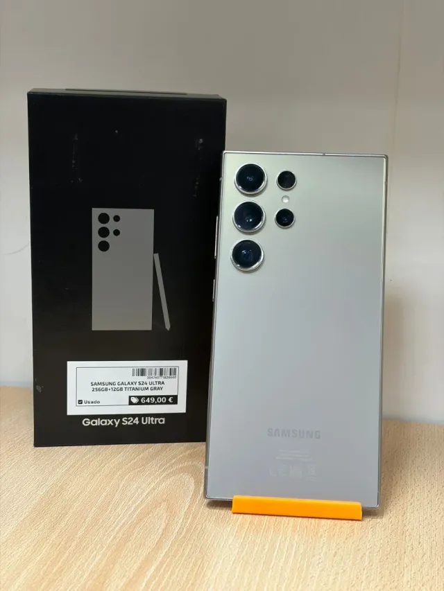 Samsung S24 Ultra 5G 256GB Grigio Titanio