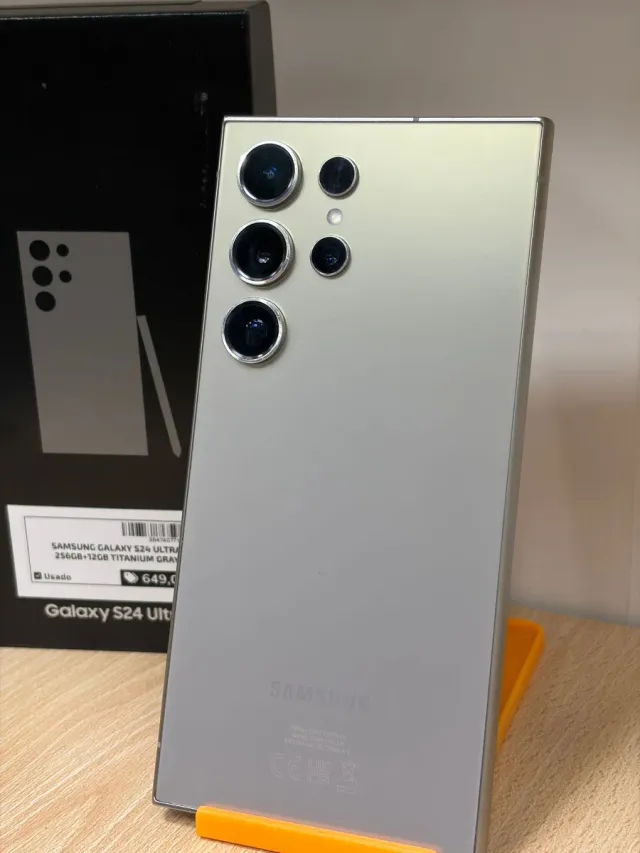 Samsung S24 Ultra 5G 256GB Grigio Titanio