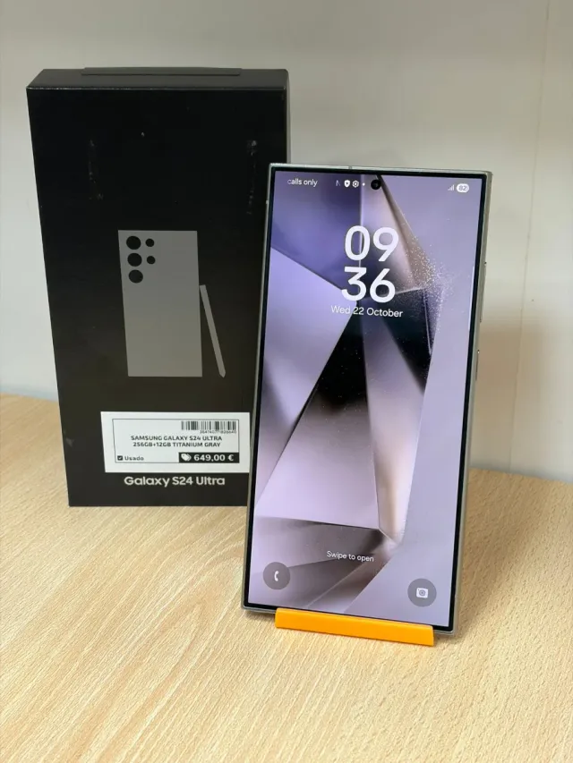 Samsung S24 Ultra 5G 256GB Grigio Titanio