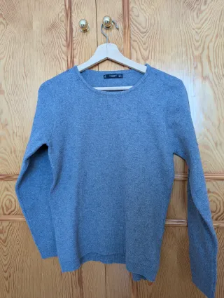 Jersey gris Mango mujer