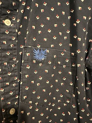 Camisa BENETTON Slim Fit Estampada