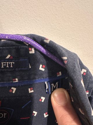 Camisa BENETTON Slim Fit Estampada