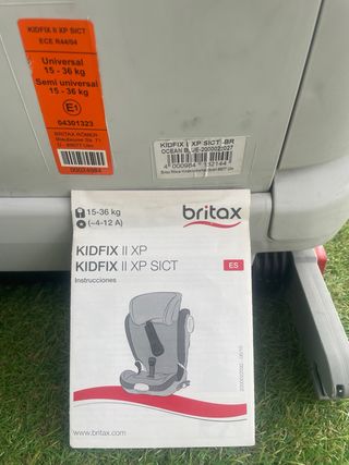 Silla Coche Britax Römer Kidfix XP SICT. Elevador