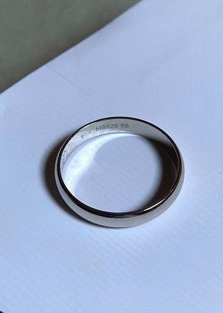 Anillo Plata 1ª Ley Hombre