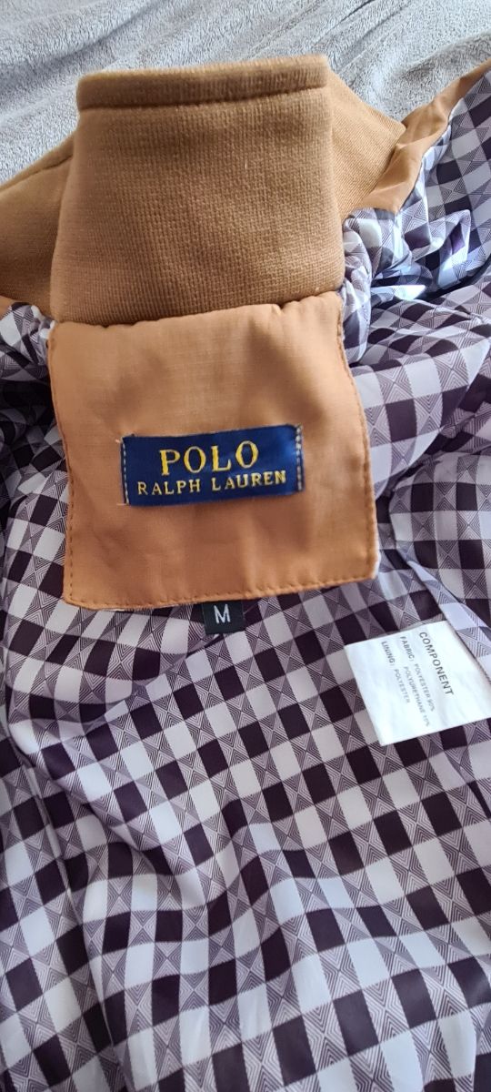 Cazadora beige/marrón