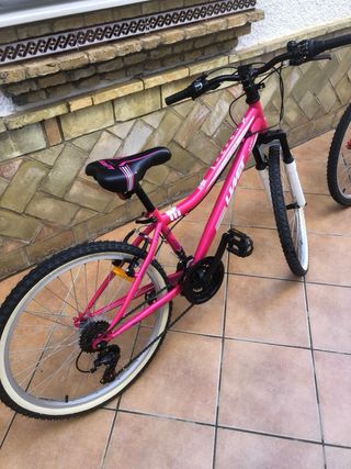 2 Bicicletas Niña Rosa/Blanca