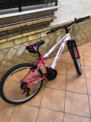 2 Bicicletas Niña Rosa/Blanca