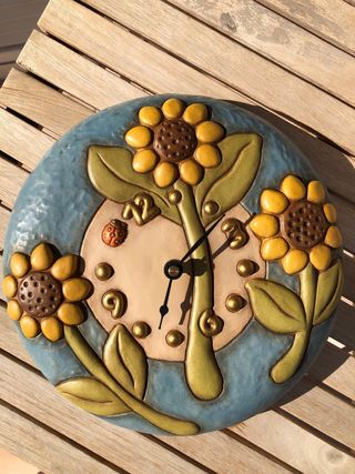 Orologio Thun girasoli e coccinella