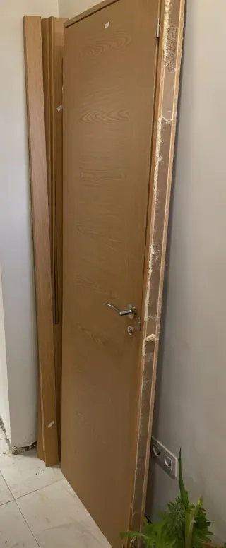 Puerta de interior madera