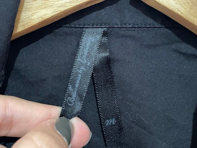 Camiseta negra manga corta