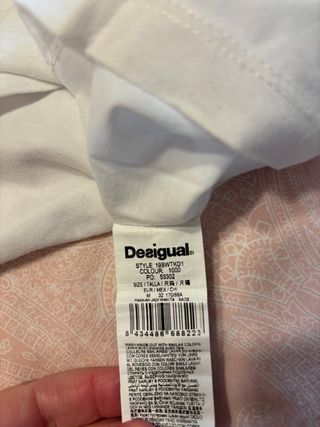 Camiseta Desigual Talla M Mujer