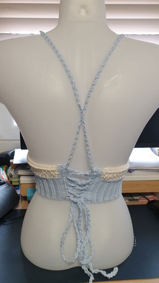 Top Crochet Hecho a Mano Talla Única