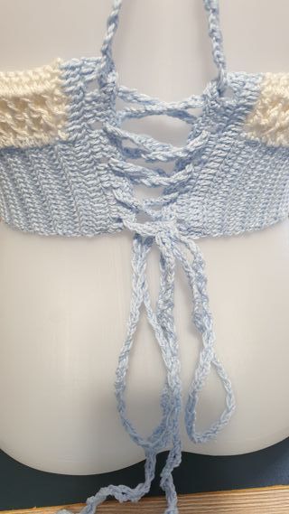 Top Crochet Hecho a Mano Talla Única