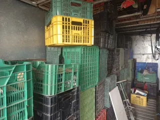 Cajas de plástico para hortalizas