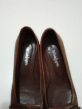 Zapatos de piel El Corte Inglés Marrones