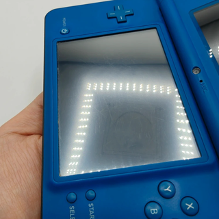 Nintendo DSi XL Blu con cavo
