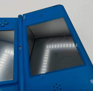 Nintendo DSi XL Blu con cavo