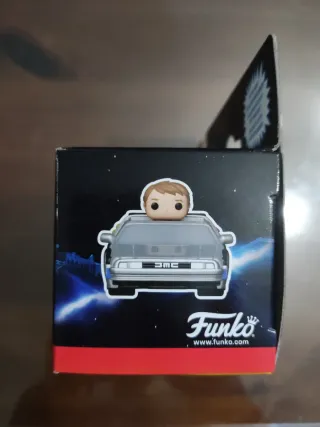 Funko Pop! Bitty Marty McFly & Time Machine