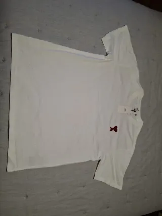 Camiseta Ami Paris Blanca