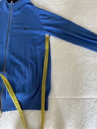 Cárdigan Carolina Herrera, azul, talla S