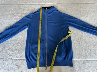 Cárdigan Carolina Herrera, azul, talla S