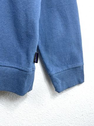 Sudadera Patagonia Gráfica Oversize Retro Azul Y2K