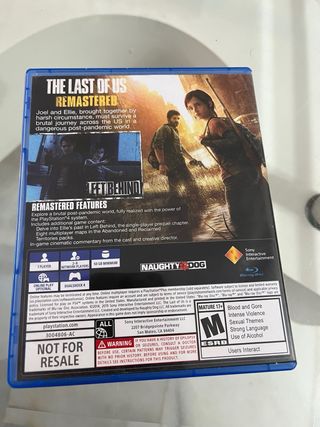 The Last of Us Remastered PS4