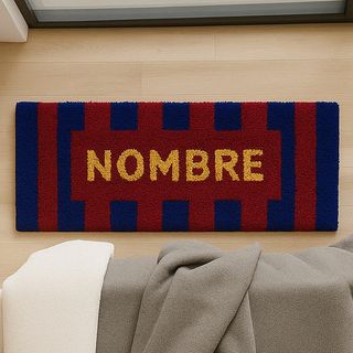 Alfombra FC Barcelona con tu Nombre