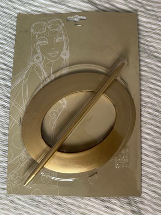 2 unidades Sujeción para cortinas dorada