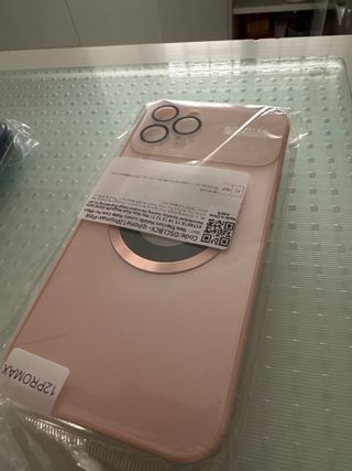 Custodia iPhone 12 Pro Max Rosa Titanium