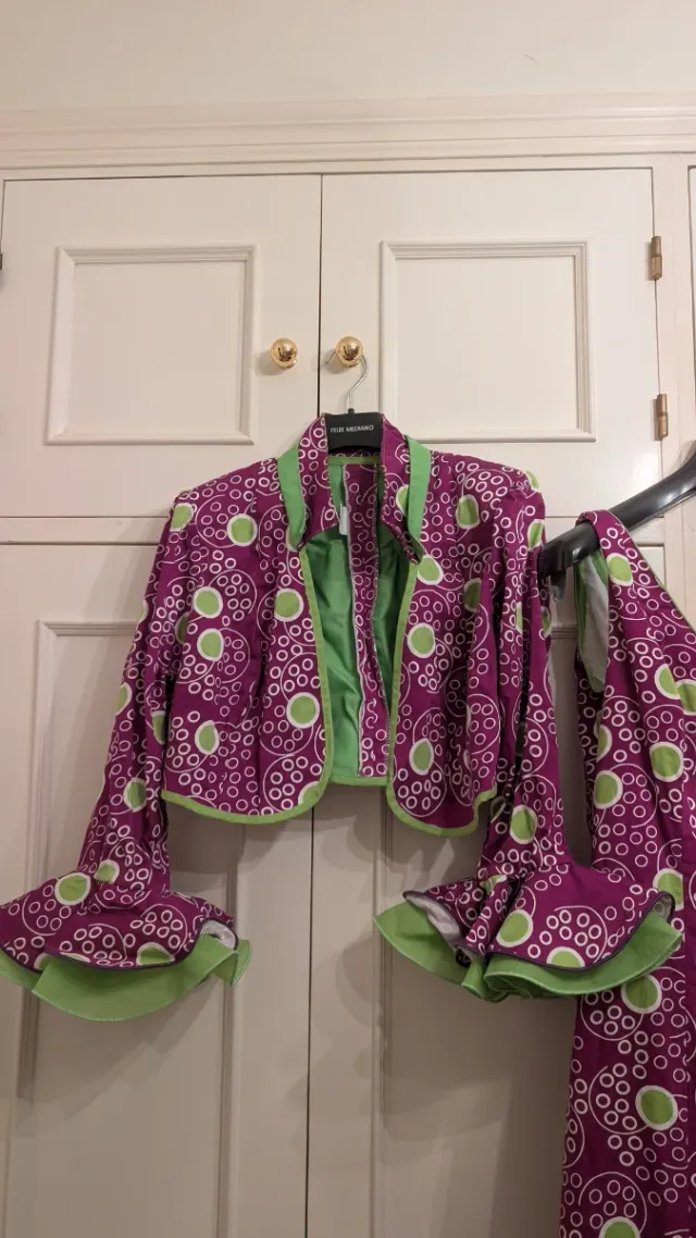 Traje Flamenca Talla 44 con Chaquetilla