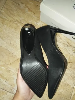 Zapatos de tacón negros talla 39