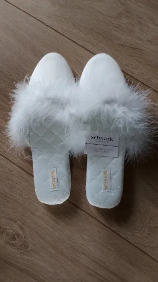 Zapatillas Selmark Novia Blancas