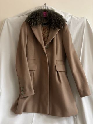 Cappotto Liu Jo Lana e Cashmere con Pelliccia